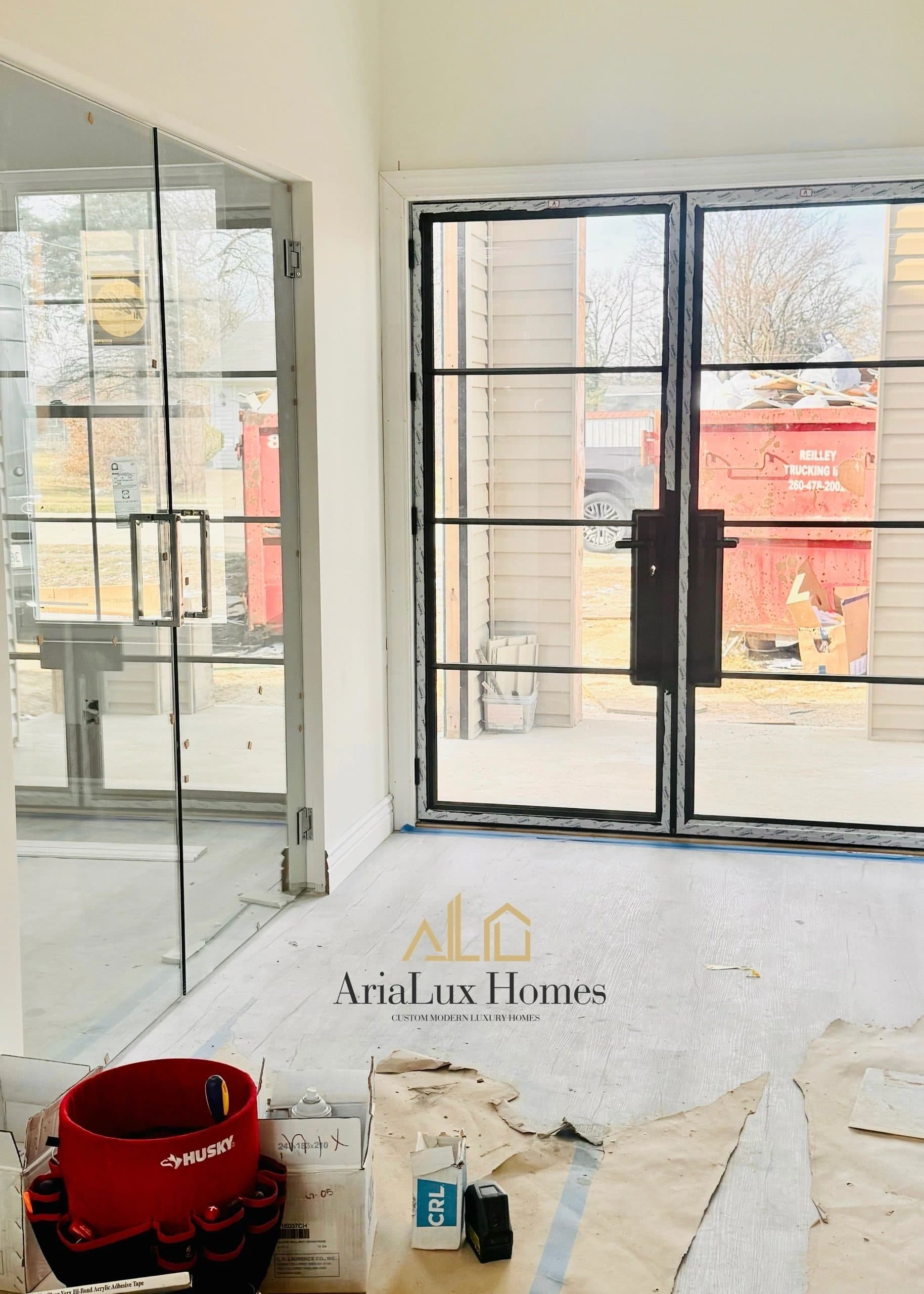 AriaLux Homes interior finish detail